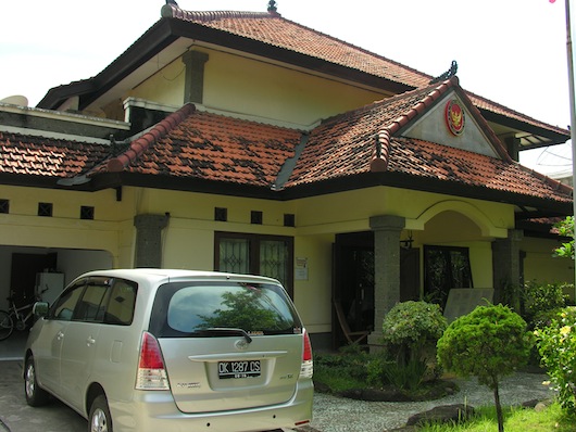 "A quaint honorary consulate in the heart of Denpasar." "A quaint honorary consulate in the heart of Denpasar."