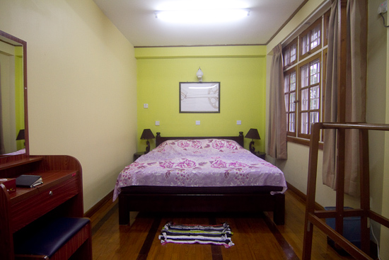 A US$50 dollar room at Bike World means US$25 each for two people