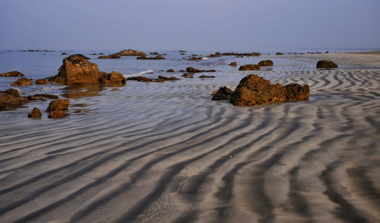 One section of the nearly 2,000 kms of coastline at Ngwe Saung
