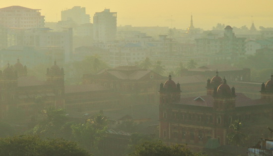 Waking up in Rangoon