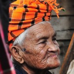 Elderly Pa-O woman at Aung Ban
