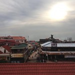 Sunset over X-Bar