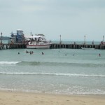 victory beach pier, sihanoukville cambodia