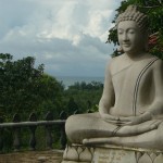 Buddha at Wat Krom, Sihanoukville Cambodia