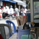 Oh I do like to eat beside the streetside