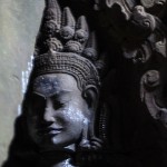 In a dark, dark corner, an exquisite Devata