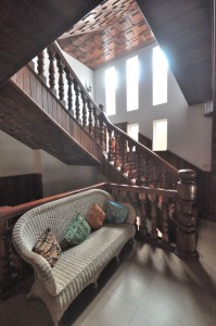 Stairway to heaven, the pool, and the chill out zone