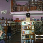 Inside Q&A Bookshop, Sihandoukville Cambodia