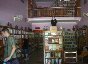 2 floors of books to explore