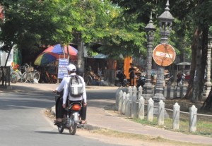 Rules of the road are not quite the same as back home