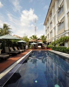 A pool this size is a rare treat for hotels in this price range