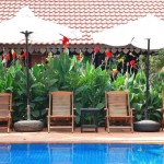Nice spot for a beer, a snack, or maybe a Khmer massage. But not on one of those chairs, obviously.