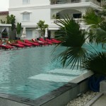 infinity edge pool, OC Hotel, Sihanoukville Cambodia