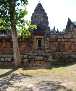 The often deserted and free to enter temple at Wat Atwea, just 5km from town
