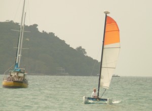 Returning to shore a seasoned sailor