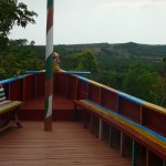 Restaurant on top of Sihanoukville Cambodia