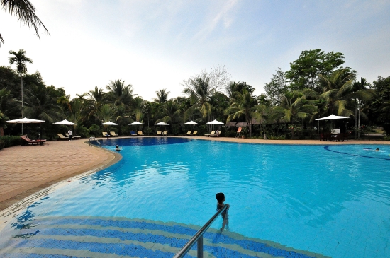 Size may not be everything, but The Angkor Century's pool is definitely a big one.