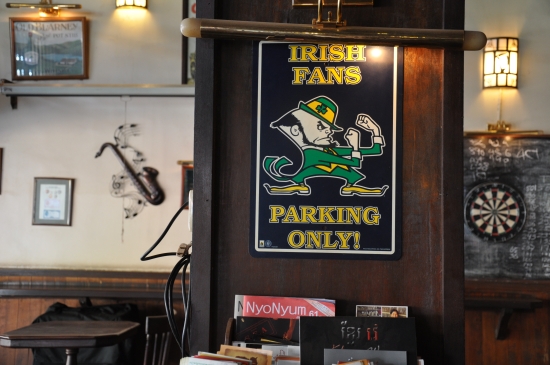 Molly Malone's: actually they welcome anyone in for the rugby.