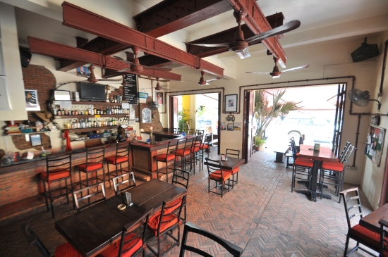 Plenty of room downstairs at The Warehouse Bar.