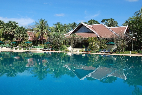 The Raffles Hotel pool: if you really want to splash out on a splash around.