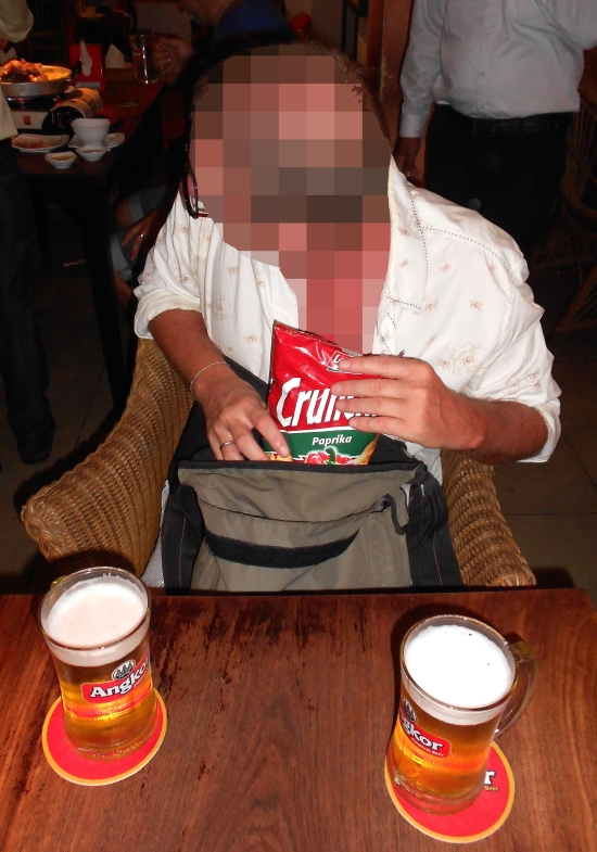 Most restaurants make their money selling food - best not to take your own then...