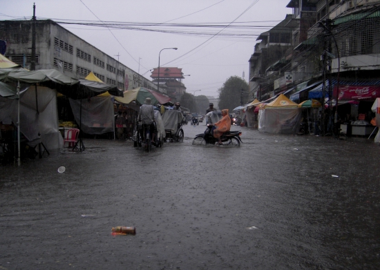 Not the best time to visit the market.
