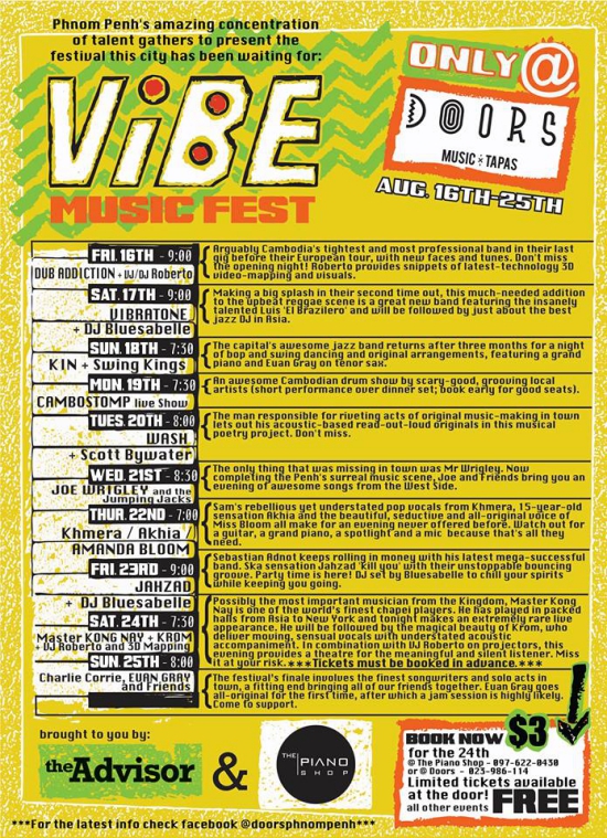 A line-up fit for a fest.