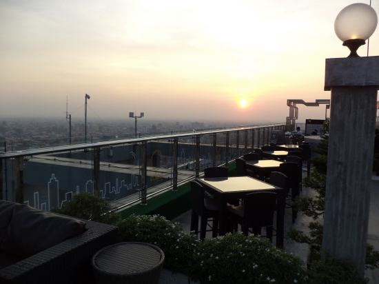 City slicker sunset