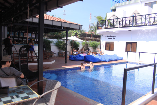 It's cool. It's a pool.