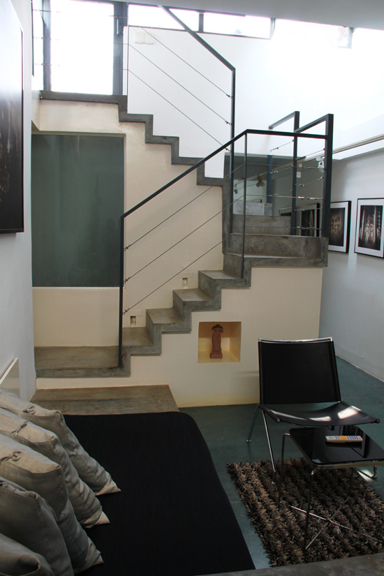 Art gallery meets bedroom in the 'Sepia Room'.
