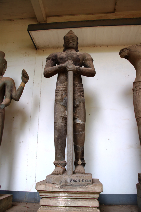 Imposing statues from Phnom Krom.