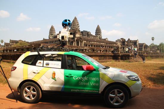 Say cheese to the Google Car.