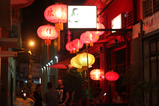 Let the lanterns lead you to Miss Wong's.