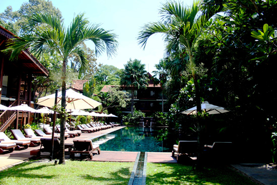 Tropical oasis to blow your budget on.