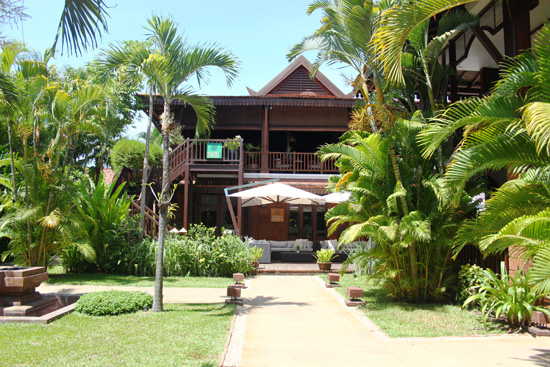 A hideaway in central Siem Reap.