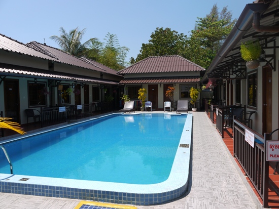 Quaint little pool area