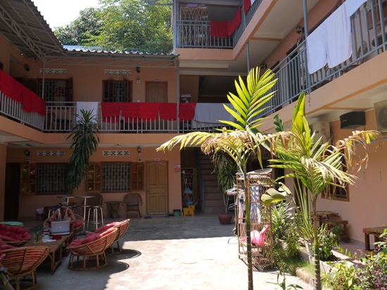 Great courtyard for relaxing