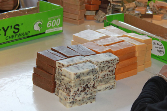 Soap, not chocolate.
