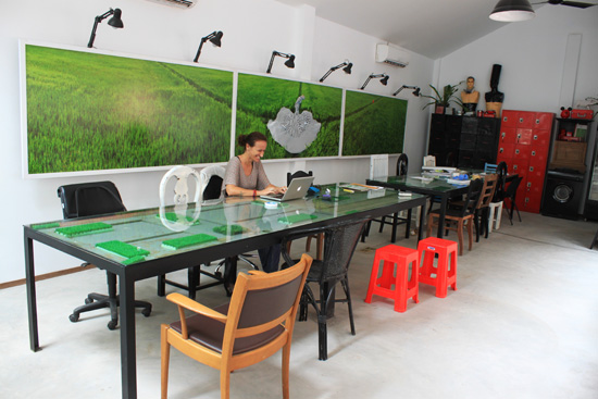 Pick a chair at 1961 Coworking & Art Space.
