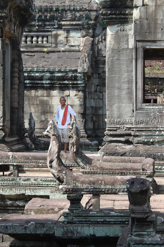 A tranquil temple.