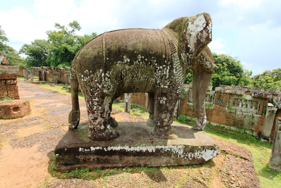 Elephants of East Mebon.