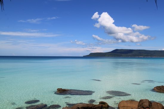 Beaches can get very busy at times.