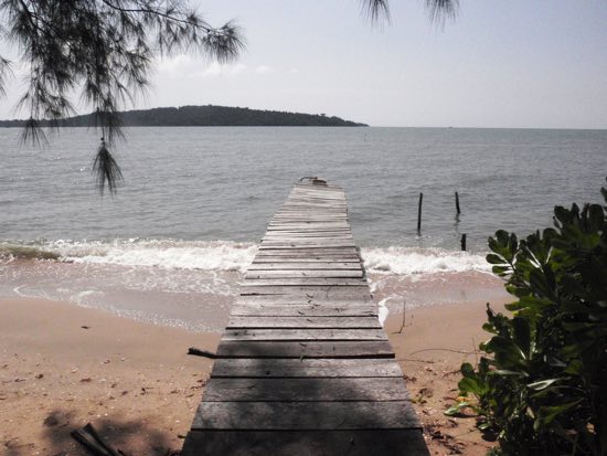 We're on a pier to nowhere...
