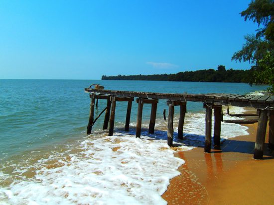 No white sand, but still pretty.