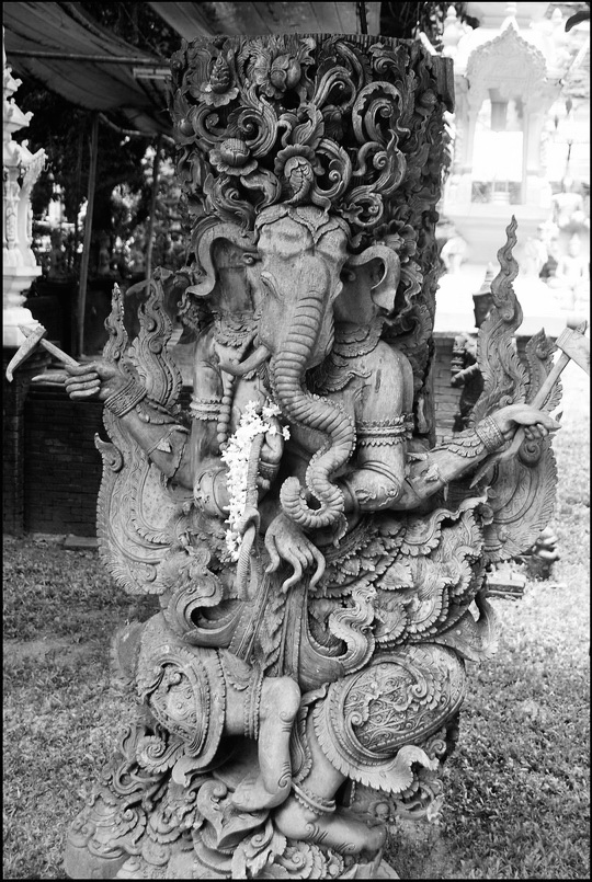 Ganesh in the garden Ganesh in the garden