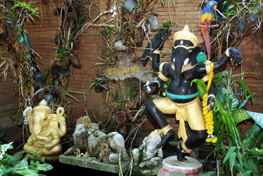 The Ganesha shrine The Ganesha shrine