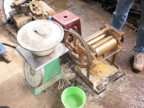 The cutting machine The cutting machine