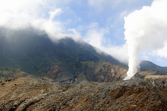 Like the surface of the moon -- Gunung Papandayan Like the surface of the moon -- Gunung Papandayan