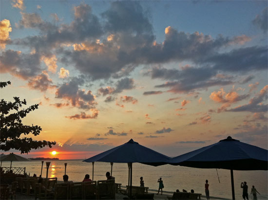 Just another Gili Air sunset. Just another Gili Air sunset.