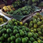 Limes and soursop.